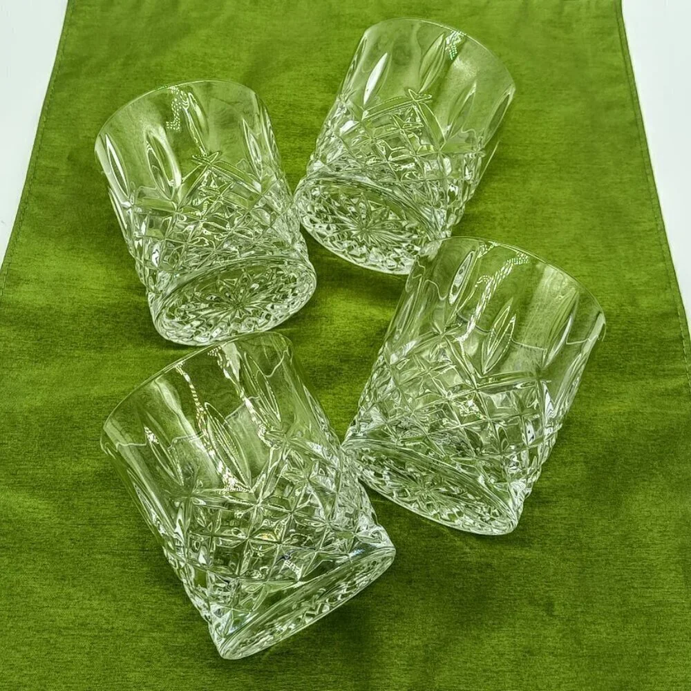 Set of 4 Marquis by Waterford Markham Crystal DOF Glasses